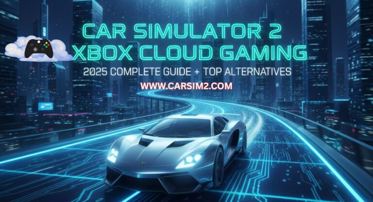 Xbox Cloud Gaming & Car Simulator 2 (2025 Complete Guide + Top Alternatives)